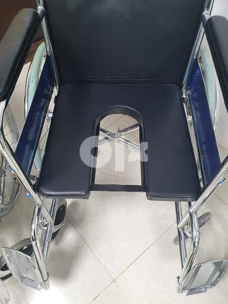 wheel chair, wheel chair with commod, walking stick,commod chairwalker 5