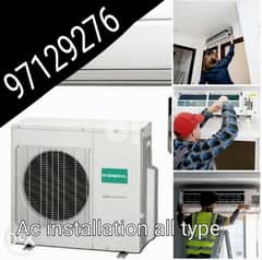 Split AC installation and service all types