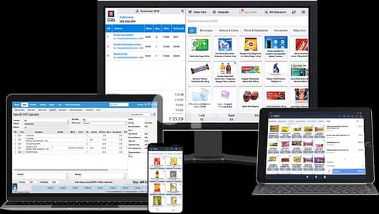 Software for retail and wholesale trading including HR , Accounts etc