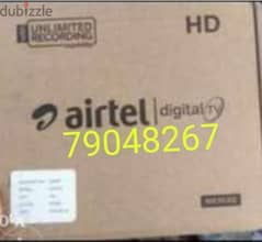 New Full HD Air tel set top box with 6months malyalam tamil telgu pack 0