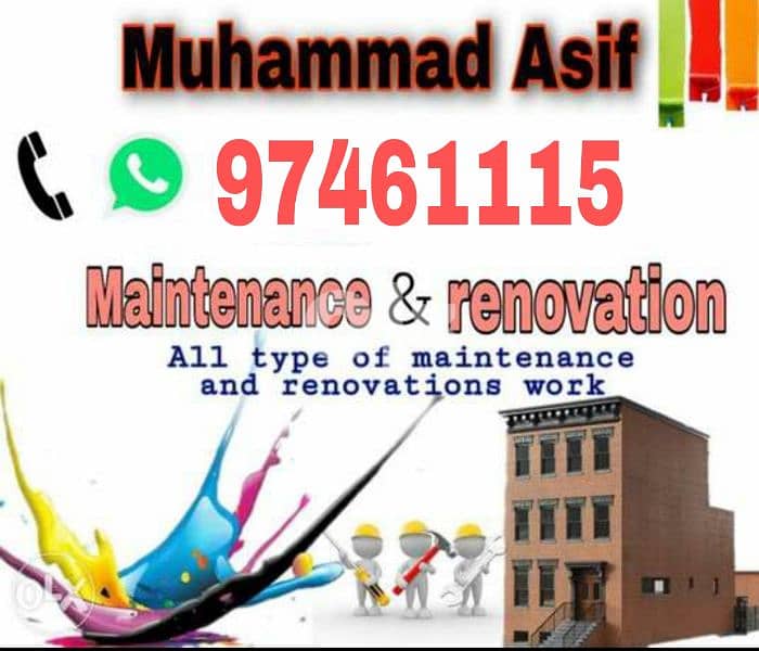 All Oman Muscat painter work service also work painter House villa off 0