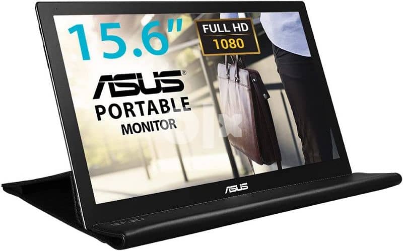 ASUS MB169B+ 15.6" FHD IPS USB 3.0 Powered Ultra-slim Portable Monitor 0