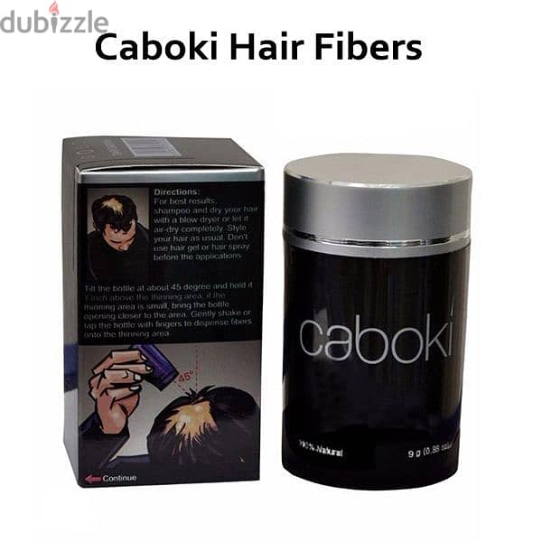 Caboki hair fiber + caboki mist hair control (Men & Women) Made in USA 1