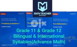 Matematics Teacher G11,G12