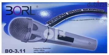 Borl Dynamic Microphone - Original High Quality | NEW |lll 0