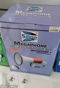 Siltron Megaphone 4 50w USB SD Siren l BrandNew l