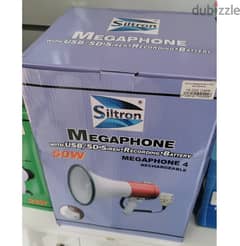Professional Siltron Megaphone 4 50w USB - SD Siren - Recording (NEW)