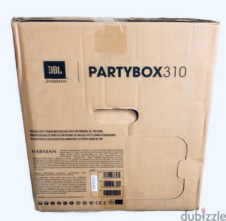 Brand New Factory Sealed JBL PartyBox 310 Portable Party Spe 1