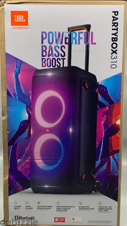 BRAND NEW JBL Partybox 310 Portable Party Speaker - Black 1