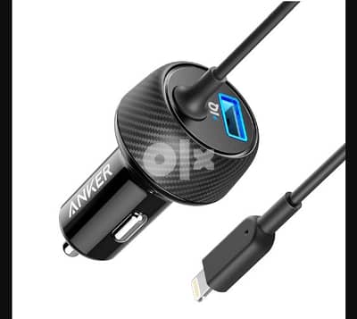 PowerDrive Elite 2 Ports Lightning Connector Car Charger l BrandNew l