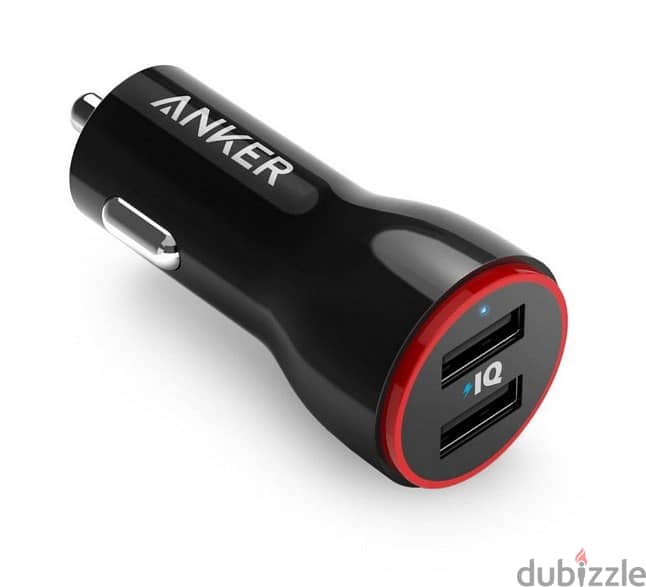 Org - Anker A2310 - PowerDrive 2 24W Dual USB Car Charger l BrandNew l 0