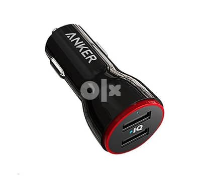 Original Anker 24W Power Drive 2 Dual Port USB Car Charger (NEW)