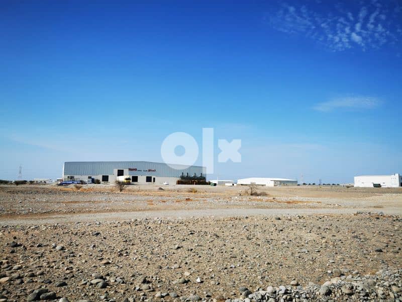 big Industries land in Barka ارض صناعيه كبيره في بركاء 3