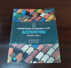 Edexcel Alevels Accounting 2 w/ notes and pastpapers