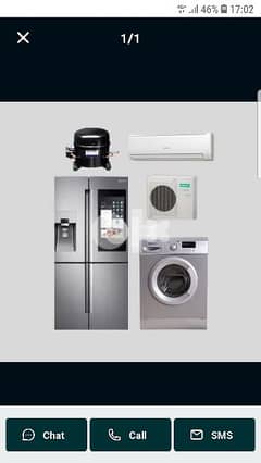 refrigerator and automatically washing machine repairing and services
