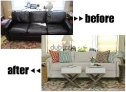 we do sofa upholestry and make new also and we make curtains,blinds