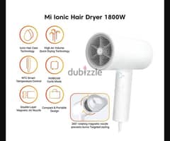 Hair Dryer Quick Drying Technology Water Ions Protect (NEW-STOCK) 0