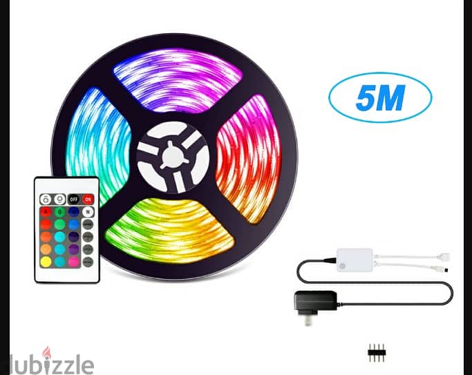 LED Strip Lights Kit 5m With RGB Remote Control ||NEW|| 0