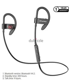 Awei Ear-Hook Wireless Sport Headphones (WT50) (New-Stock)