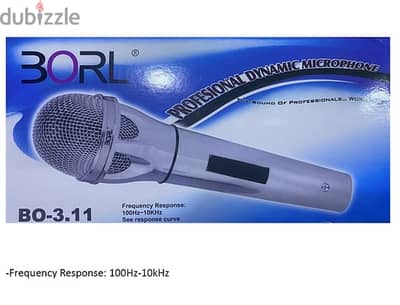 Professional Borl Dynamic Microphone BO-311 ORG |lBox-Packedl|