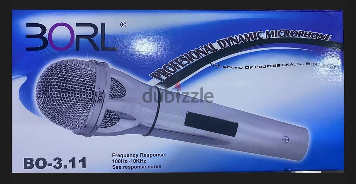 Professional Borl Dynamic Microphone (New Stock) BO-311 0