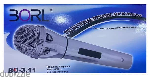 Professional Borl Dynamic Microphone High Quality (New-Stock) 0