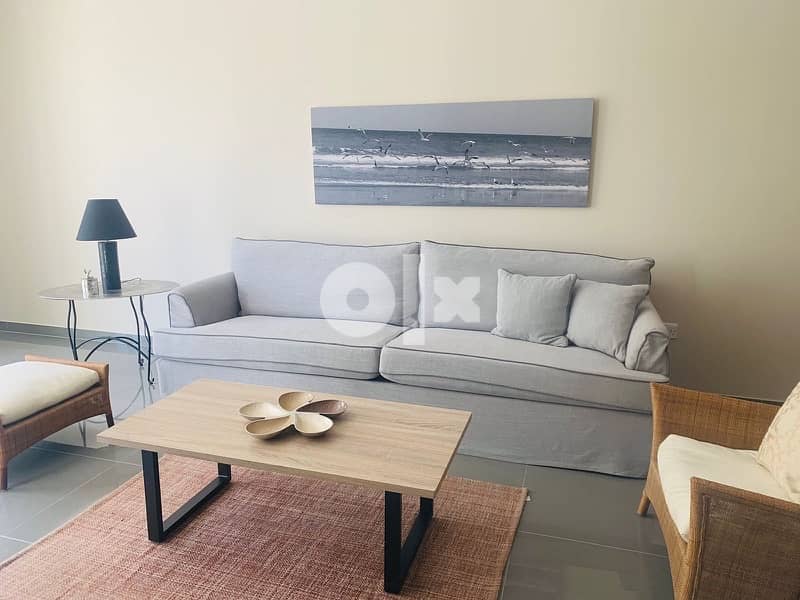 fully furnished 1 bedroom in al mouj 4