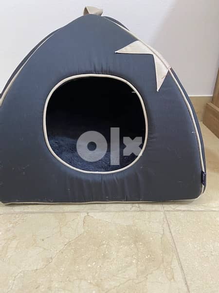 Triangle shape bed for cat and dog round shape bet for cat and dog 4
