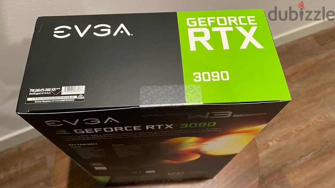 BRAND NEW SEALED EVGA GeForce RTX 3090 FTW3 ULTRA GAMING Gra 1