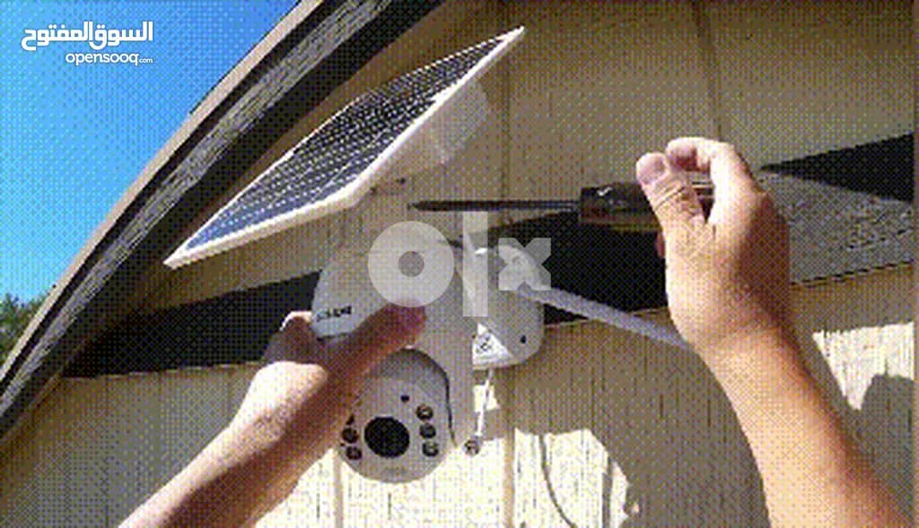 كاميرا تعمل بالطاقة الشمسية تدعم شريحة الهاتف 5